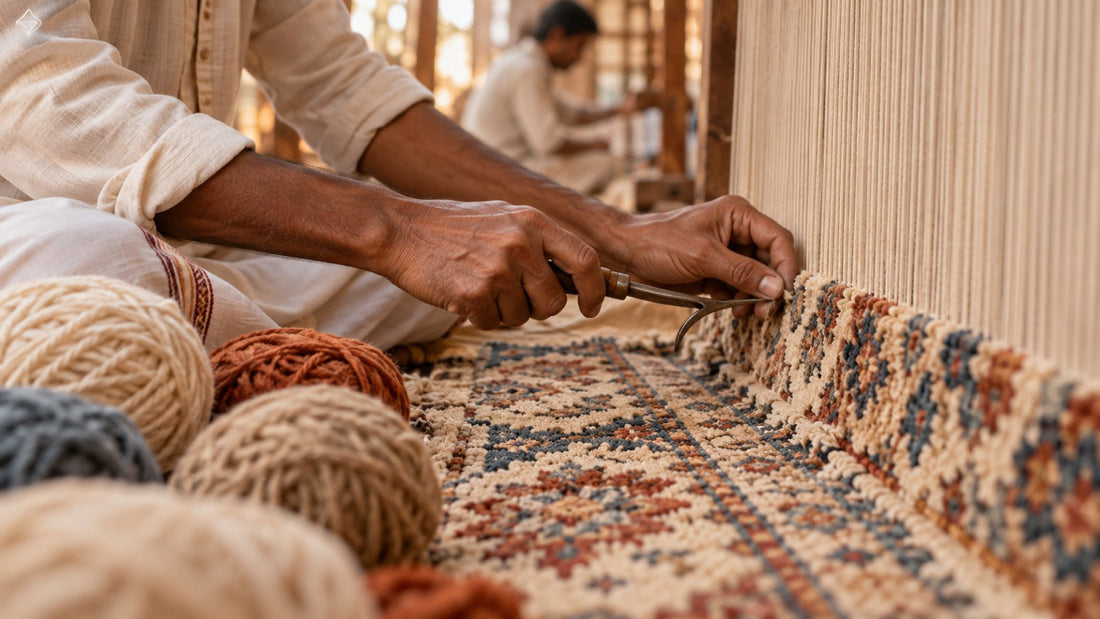 The Art of Handmade Rugs: Craftsmanship From India