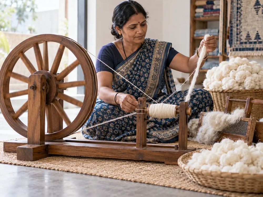 Carding and Spinning