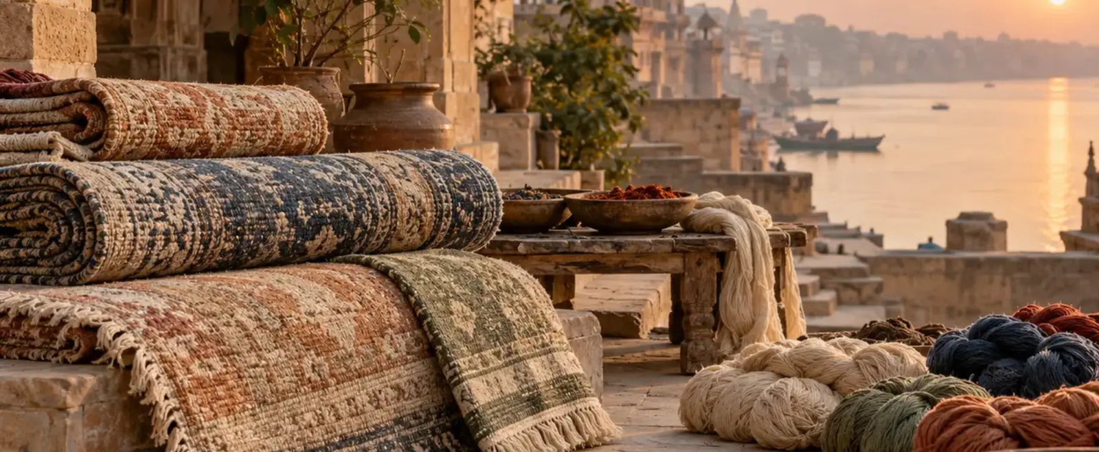 Varanasi & Bhadohi — Woven Into Every Rug