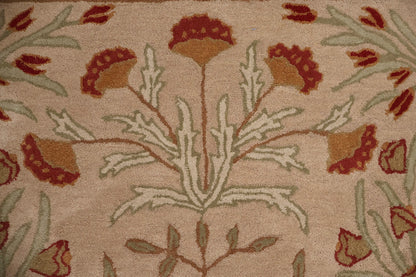 Handmade Adeline Tulip Wool Area Rug | Avyay Rugs