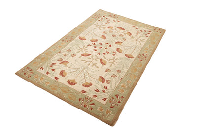 Handmade Adeline Tulip Wool Area Rug | Avyay Rugs